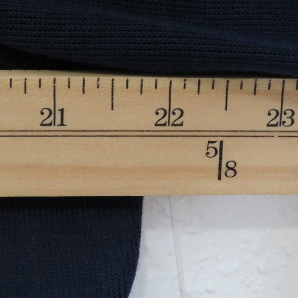 Always Indigo* Women's Long Tabbed Sleeve Boat Neck Scarf Cardigan/Blouse~ Large - Picture 8 of 11